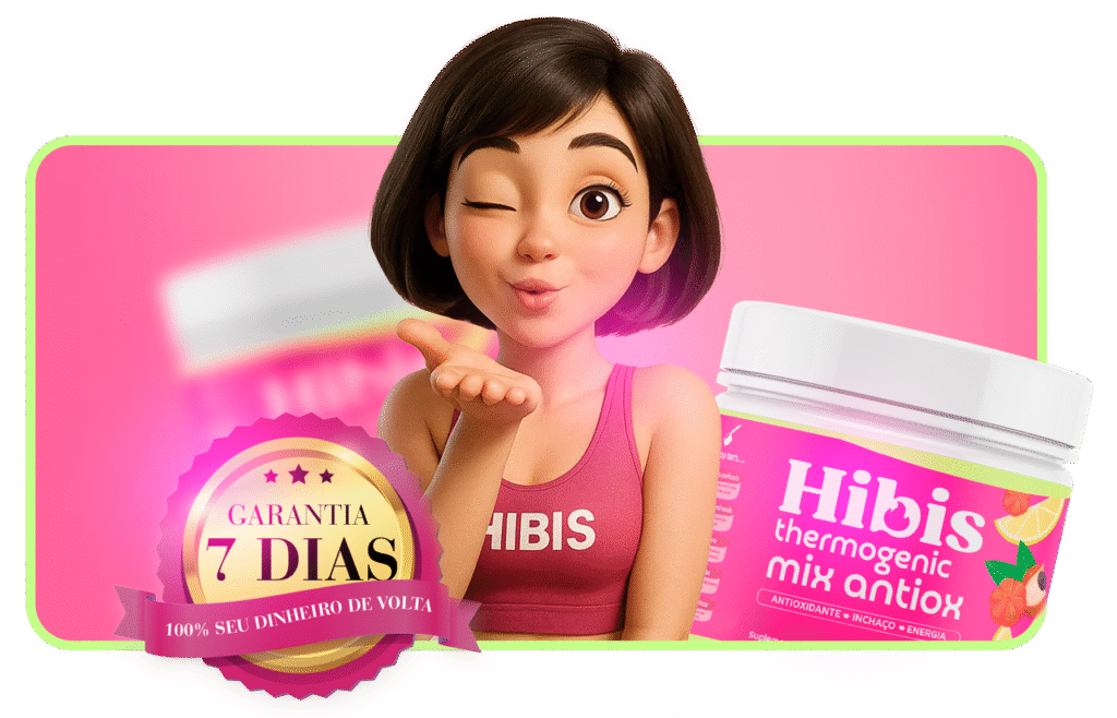 Selo de Garantia 100% Dinheiro de Volta em 7 dias - Risco Zero para testar o Hibis